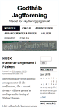 Mobile Screenshot of godthaabjagtforening.org