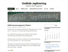 Tablet Screenshot of godthaabjagtforening.org